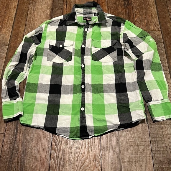 Boys Point Zero Button Down Shirt - Picture 1 of 5